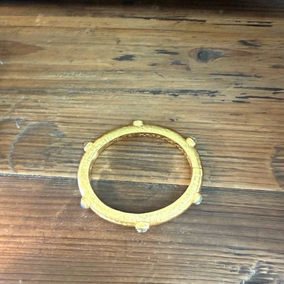 Julie Vos Catalina stone hinge bangle aquamarine stone - Picture 2 of 2